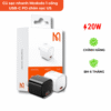 Bộ sạc nhanh Mcdodo CH-4001 black 20W 1 cổng USB-C PD chân sạc US