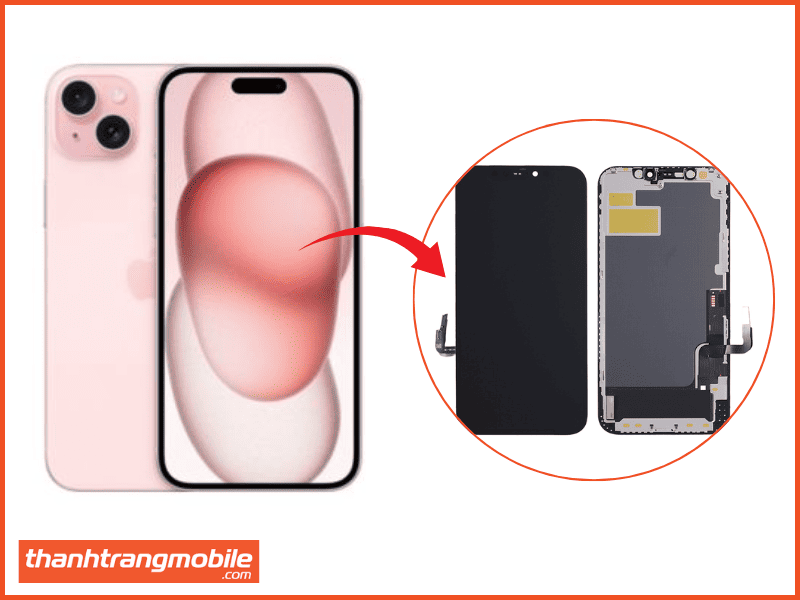 Thay màn hình iPhone 15 Plus bao nhiêu tiền