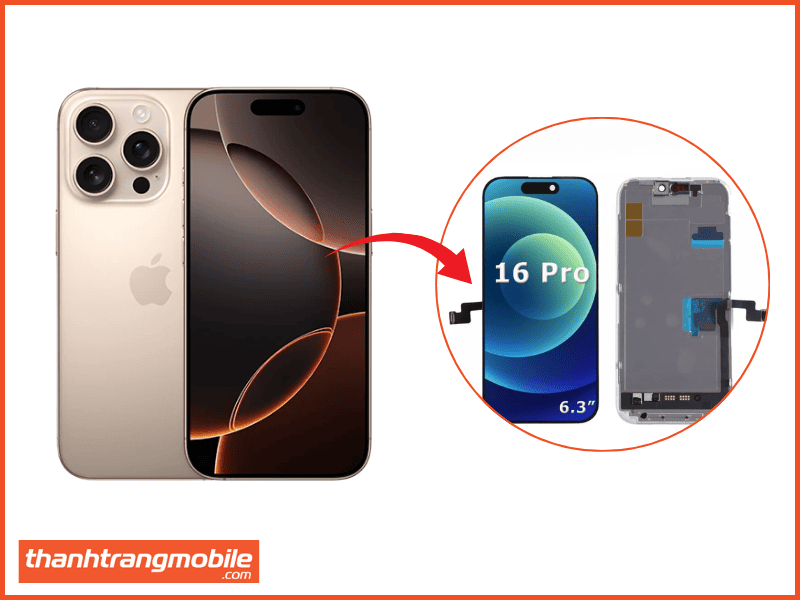 thay màn hình iPhone 16 Pro bao nhiêu tiền