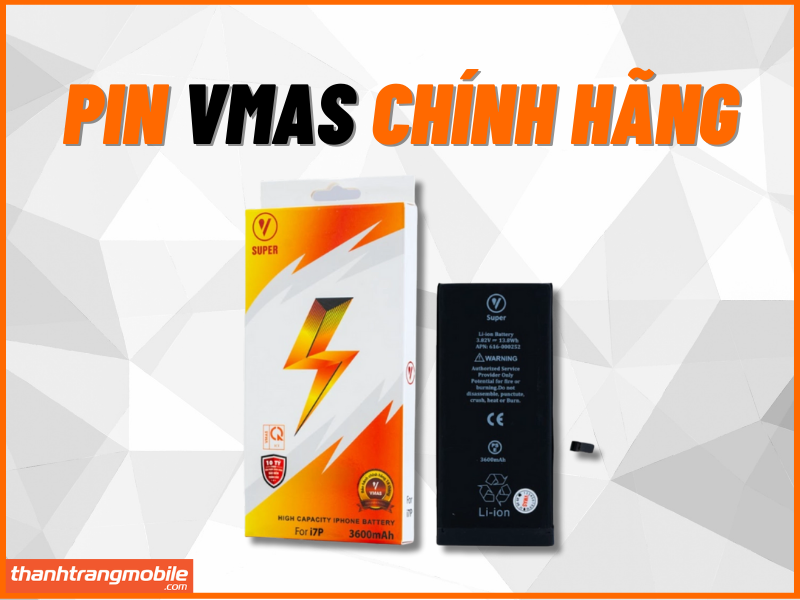 Thay pin Vmas cho iphone 13 giá bao nhiêu