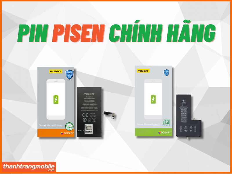 Thay pin pisen cho iphone 13 promax
