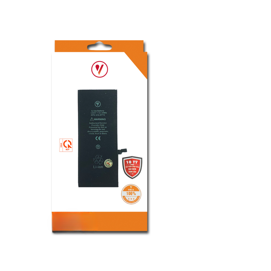 Thay Pin Vmas dung lượng chuẩn chính hãng cho iPhone 8 Plus