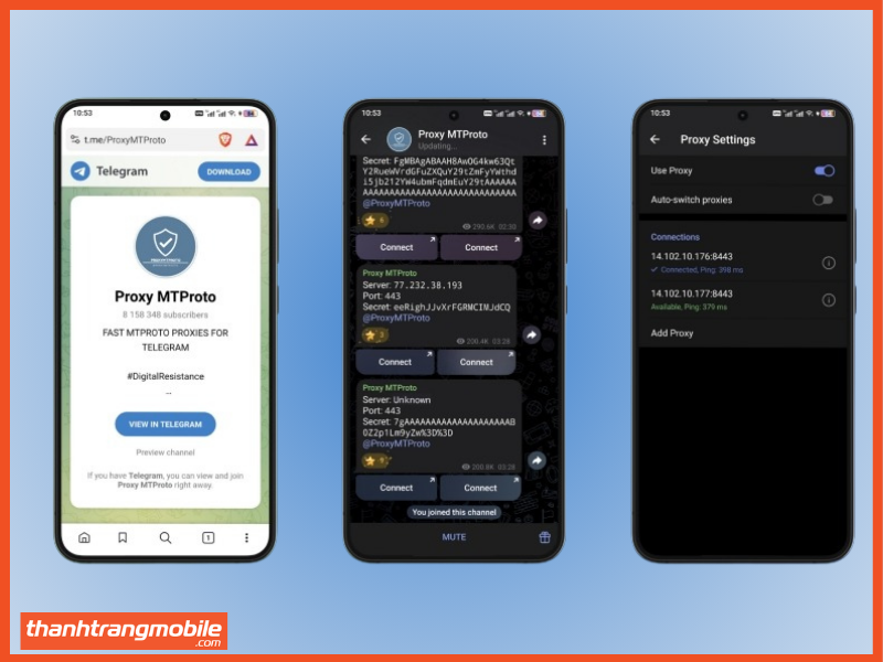 Cách dùng Proxy khi chặn telegram ở Việt Nam