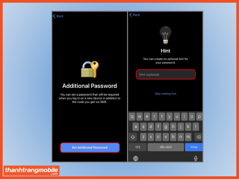 Cách đăng nhập telegram không cần mã xác nhận đơn giản bằng tính năng mật khẩu của Telegram bước 3