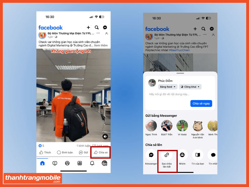 Hướng dẫn cách lưu video trên facebook về điện thoại iphone 