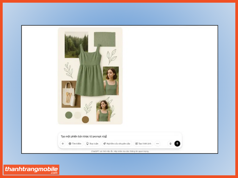 Cách tạo Moodboard bằng ChatGpt bước 4