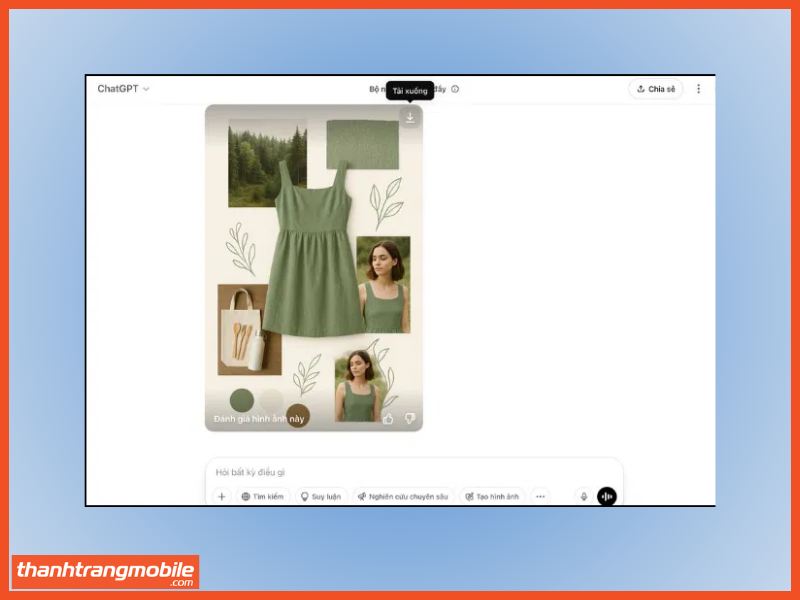 Cách tạo Moodboard bằng ChatGpt bước 5