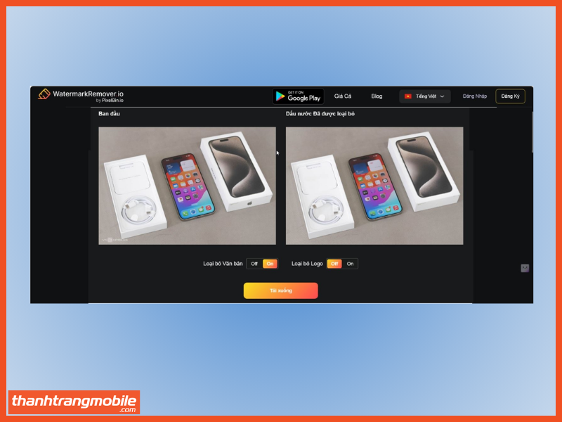 Cách xóa watermark trên ảnh bằng Watermark Remover bước 3