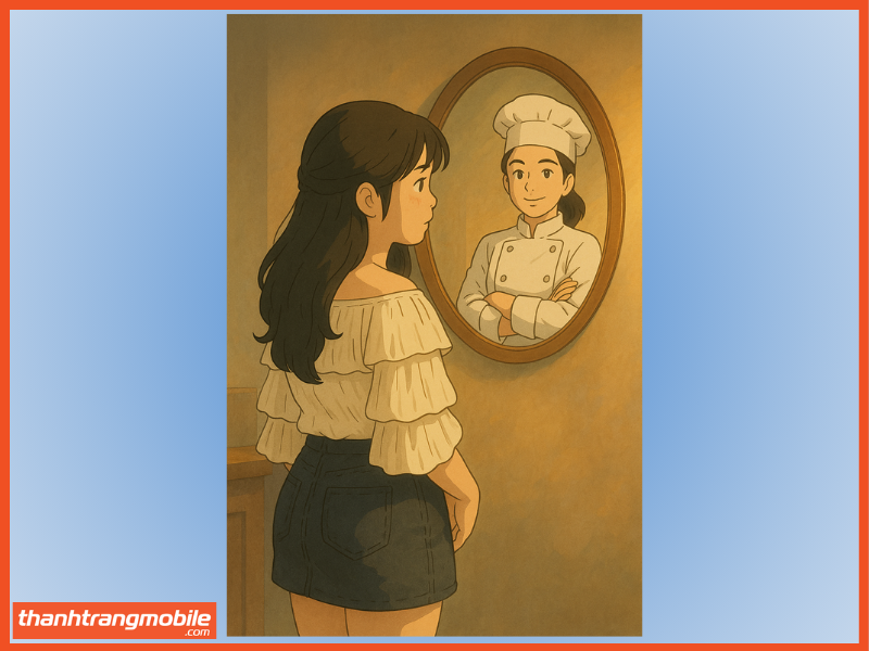 Hướng dẫn cách làm trend ngành nghề phong cách ghibli prompt tiếng anh