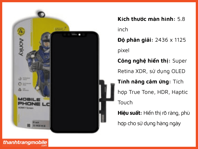 Thay Màn Hình Supitec iPhone 11 Pro - Màn incell chính hãng từ Thanh Trang Mobile