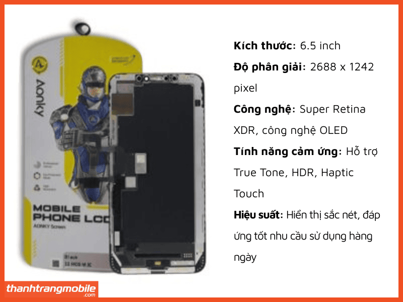 Thay Màn Hình Supitec iPhone XS Max - Màn incell chính hãng từ Thanh Trang Mobile