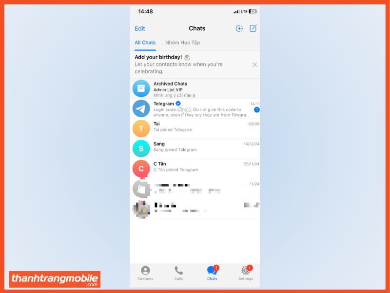 Cách Bật VPN Dùng Telegram Khi Bị Chặn