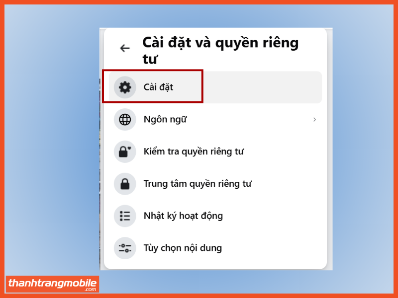 Bỏ chặn Facebook bằng máy tính bước 3