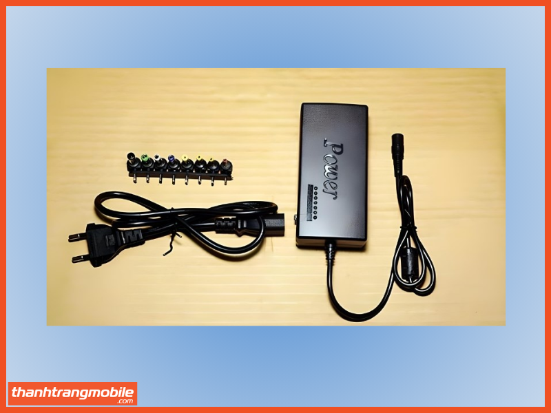 Cách sạc laptop bằng Adapter