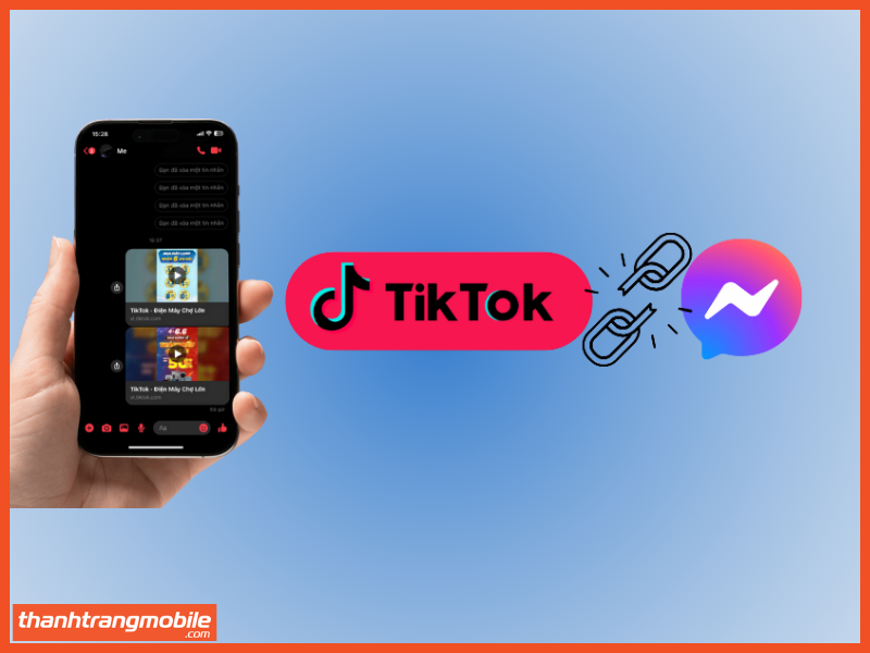 Vì sao không mở được tiktok từ Messenger