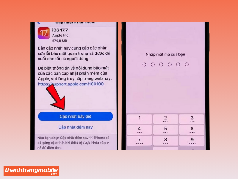 Hướng dẫn cập nhật iOS để sửa lỗi iPhone 12 Pro Max bị sọc màn hình