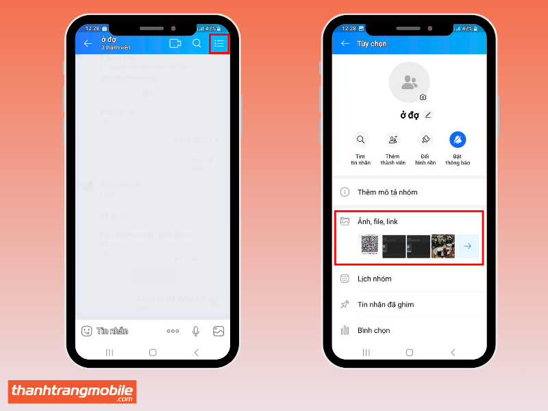 Hướng dẫn cách gửi file qua Zalo và xem lại ảnh, file, link đã chia sẻ trong nhóm 