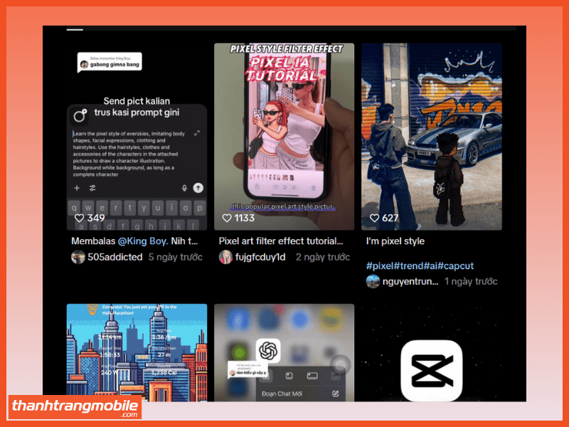 Tại sao trend Trend orbit pixel lại gây sốt TikTok
