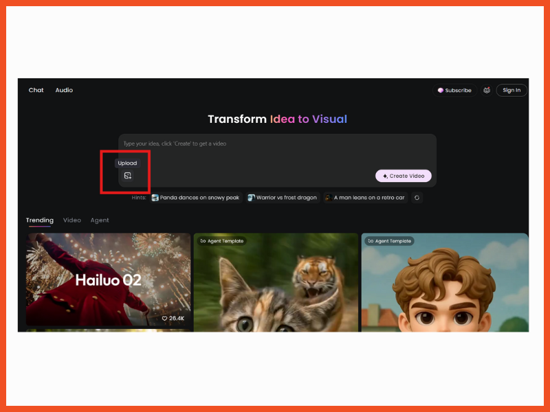 Tải hình ảnh lên để Cách làm Video với Model Pixel Của Bản Thân