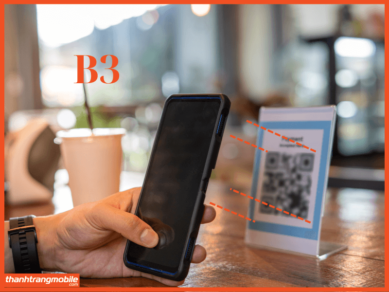 Bước 3 căn chỉnh camera cho cách quét mã QR trên Zalo trên điện thoại