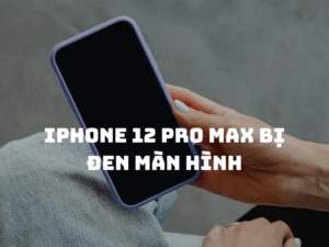 iPhone 12 Pro Max bị đen màn hình