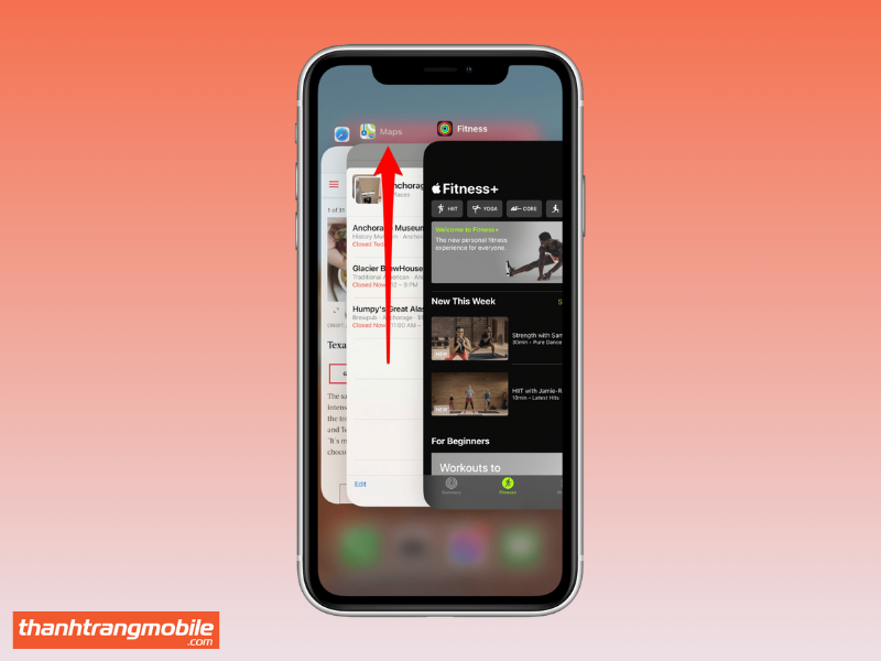 Tắt ứng dụng chạy nền để giảm tình trạng iPhone X bị nóng khi sử dụng
