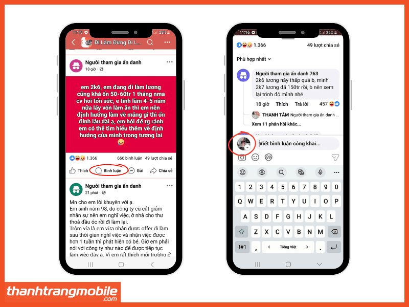 Cách Bình Luận Bằng Biệt Danh Trên Facebook