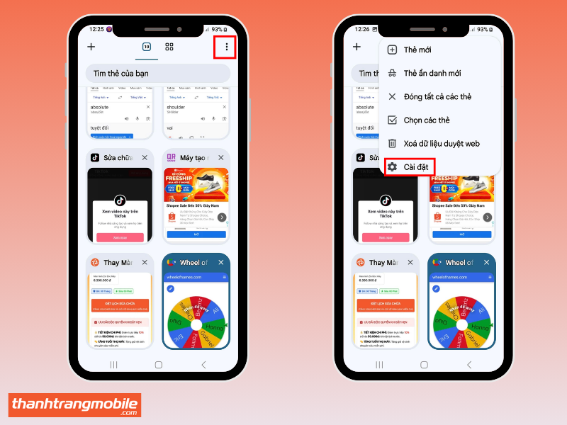 Hướng dẫn cài đặt chế độ máy tính trên trình duyệt Chrome để theo dõi Zalo người khác
