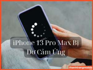 iPhone 13 Pro Max bị đơ cảm ứng