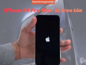 iPhone 14 Pro Max bị treo táo là tình trạng khiến thiết bị đứng ở logo Apple
