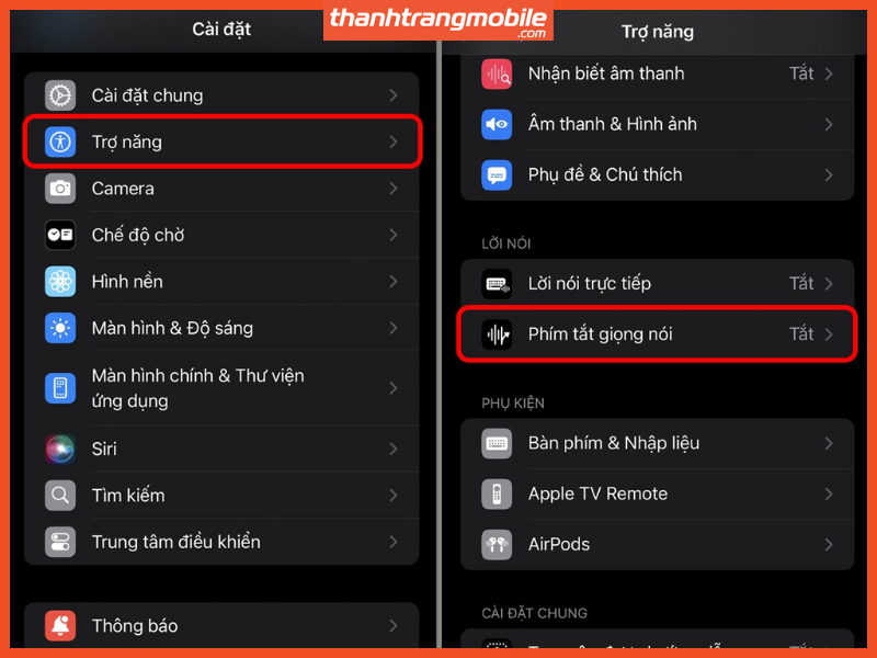 Biểu tượng Siri trên màn hình chính của iPhone 17 với bong bóng chat bằng tiếng Việt.