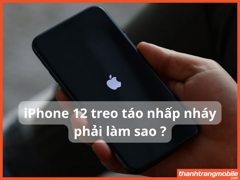 iPhone 12 bị treo táo