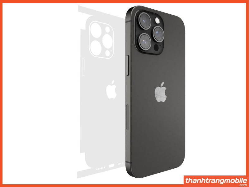 Thay mặt lưng iPhone 15 Pro Max chính hãng giúp khắc phục tình trạng điện thoại iPhone bị bể mặt sau nhanh chóng