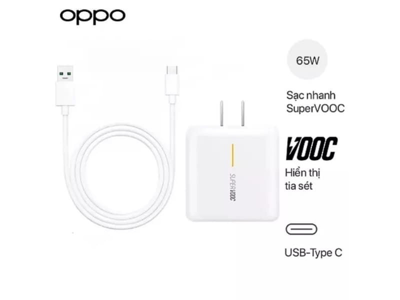 Thói quen sạc pin đúng cách Hãy dùng sạc cáp chính hãng (VOOC, SuperVOOC,..) để dòng điện luôn ổn định. Tuyệt đối không vừa sạc vừa chơi game nặng, tránh cắm sạc qua đêm và rút ngay khi đầy 100% để ngăn chặn tình trạng phù pin, chập IC nguồn.