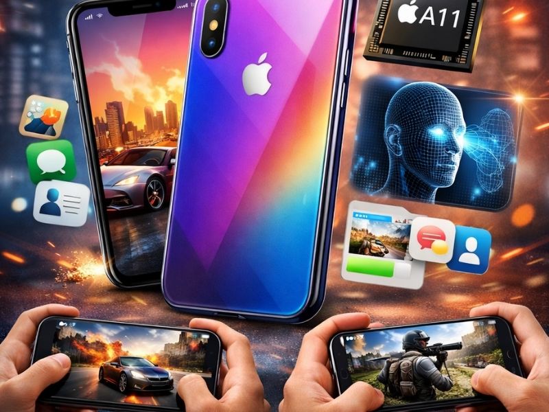 Việc iPhone X độ vỏ giúp bạn giữ lại toàn bộ ảnh, tin nhắn, danh bạ mà không cần tốn công chuyển đổi gì cả.
