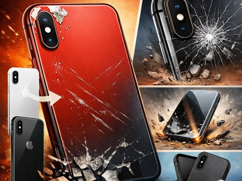 Bộ vỏ dùng để độ vỏ iPhone X là hàng linh kiện bên ngoài làm, không phải hàng zin của Apple sản xuất.