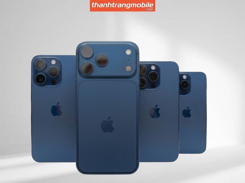 Bề mặt mặt lưng iPhone 17 Pro Max được xử lý nhám mịn