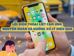 Bỗng nhiên điện thoại bị liệt cảm ứng khiến mọi thao tác trên màn hình đều bị đứng hình và gây ra không ít phiền toái cho người dùng.