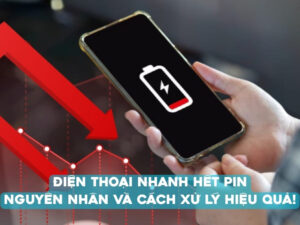 Bỗng nhiên điện thoại nhanh hết pin và thường xuyên nóng máy.