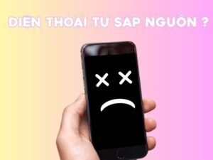Điện thoại tự sập nguồn là tình trạng phổ biến khiến nhiều người lo lắng.