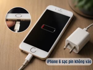 iPhone 6 sạc pin không vào và cách khắc phục hiệu quả