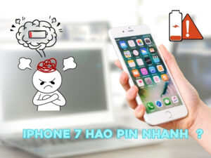 iPhone 7 hao pin nhanh là tình trạng khá phổ biến sau một thời gian sử dụng. Nhiều người gặp phải tình trạng iPhone 7 nhanh hết pin khi dùng 4G, chơi game hoặc xem video liên tục.