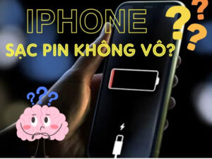 iPhone sạc không vô pin là bị gì? Đến ngay địa chỉ thay pin iPhone uy tín tại TP.HCM để được kiểm tra và xử lý lấy liền trong ngày.