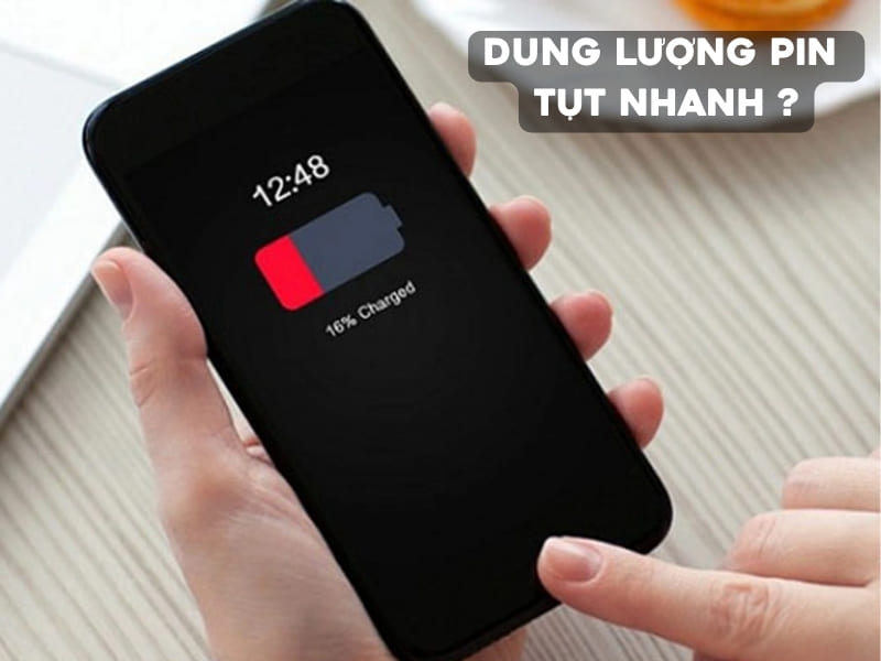 Dung lượng pin tụt nhanh là tình trạng khiến nhiều người dùng iPhone lo lắng vì máy nhanh hết pin, nóng máy và hoạt động thiếu ổn định.