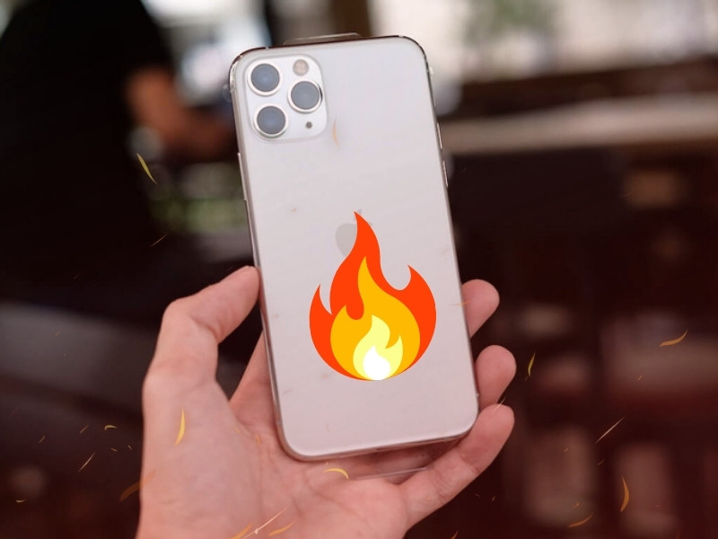 iPhone nóng lên bất thường khi sạc có thể làm quá trình nạp pin bị gián đoạn hoặc chậm hơn bình thường.