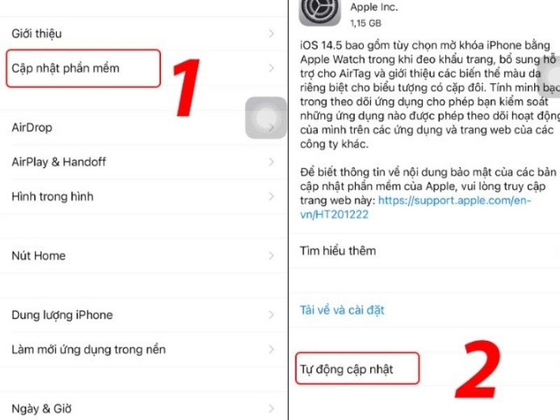 Lỗi hệ điều hành hoặc cài đặt không phù hợp đôi khi khiến iPhone sạc không vô pin như bình thường.