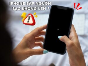 iPhone sập nguồn sạc không lên là tình trạng khiến nhiều người lo lắng khi máy bỗng tắt hẳn dù đã cắm sạc.