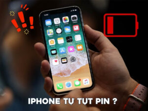 iPhone tự tụt pin là tình trạng khiến nhiều người khó chịu khi máy giảm pin nhanh dù không dùng nhiều.