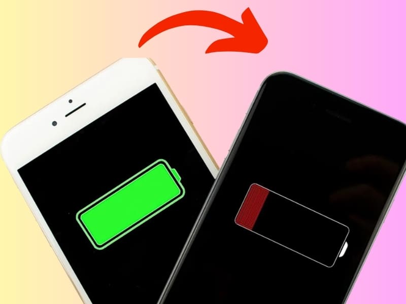 iPhone sạc nhanh đầy nhưng cũng nhanh hết pin Đáng lo ngại hơn là pin điện thoại tự tụt chỉ sau vài giờ sử dụng dù vừa sạc đầy. Máy có thể tăng pin rất nhanh khi cắm sạc nhưng thời lượng dùng thực tế lại giảm mạnh. Đây thường là biểu hiện pin đã xuống cấp, khả năng lưu trữ điện năng kém hoặc linh kiện sạc không còn ổn định.