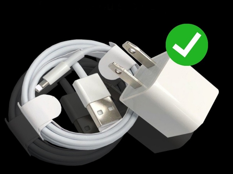Cách sửa lỗi iPhone không nhận sạc giúp kiểm tra cáp sạc, củ sạc và cổng kết nối để hạn chế tình trạng lỗi iPhone nhận sạc nhưng không vào pin.